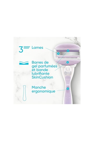 Gillette Venus Comfortglide Breeze Kadın Tıraş Makinesi + Yedek Tıraş Bıçağı 2'li Sku: Smg8690010386182