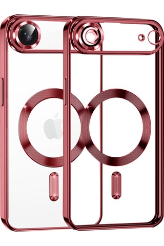 Apple İphone Uyumlu 17 Air Kross Magneticsafe Kapak - Kırmızı Renk