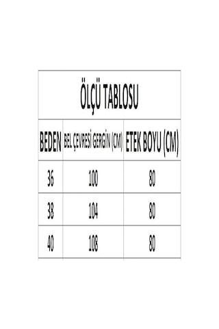 Kadın Ekru Paraşüt Etek Midi Cep Detaylı Beli Lastikli Stoperli Dm2036 Ekru