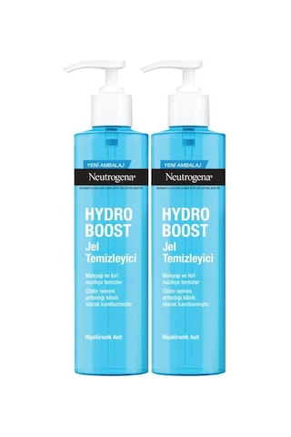 Neutrogena Hydro Boost Jel Yüz Temizleyici 200 ml x2