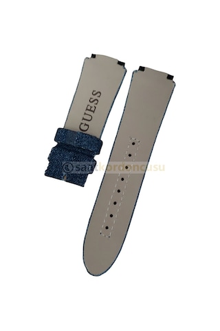 Guess W0040g6 Mavi Kot Yüzeyli Kordon