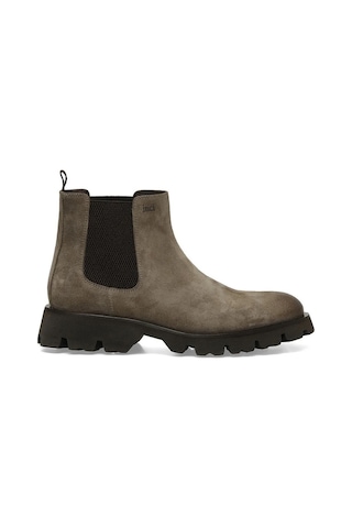 İnci Belfast Vizon Süet Erkek Hakiki Deri Bot Vizon