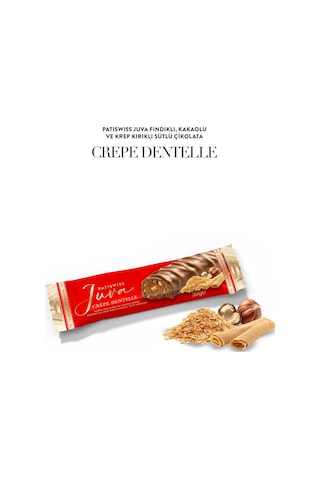 Juva Fındıklı, Kakaolu Ve Krep Kırıklı Sütlü Çikolata Bar, 30g