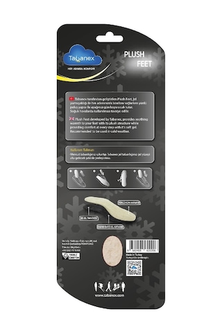 Tabanex Plush Feet Jel Tabanlık - Kadın