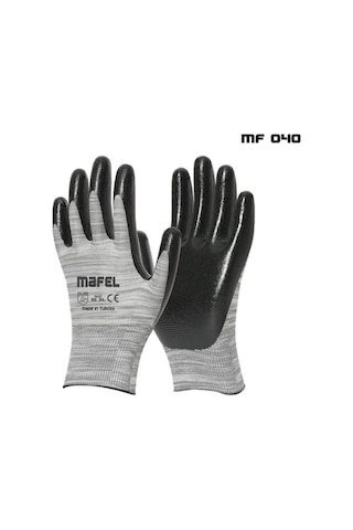 Mf-40 Nitril İş Güvenlik Eldiven - 10/xl - 3 Çift - Paket