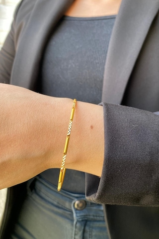 Zümrüt Sarraf 22 Ayar Altın 10 Gr Ajda Yatırımlık Bilezik