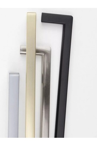 Aksmebel Mobilya Sapı Cilalı Nikel Skylıne, L 200 197038010 Satine Nikel