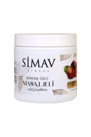 Simav Kestane Özlü Masaj Jeli 500 ML + Kestane Özlü Nemlendirici Cilt Bakım Kremi 250 ML