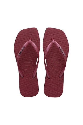 Havaianas Square Logo Metallıc Parmak Arası Terlik 4148257 9339 Amarant Rengi