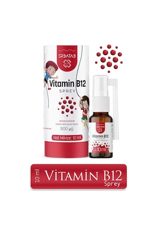Erbatab Metilkobalamin B12 Sprey 10 ML