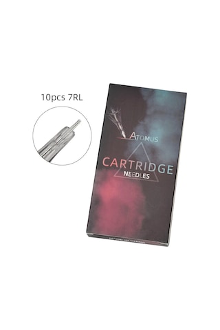 Yifomall 10 Adet Tek Kullanımlık Dövme İğne Kartuşu, Kaş, Göz Kapağı Ve Dudak İçin Yüksek Kaliteli Dövme Malzemeleri 7rl