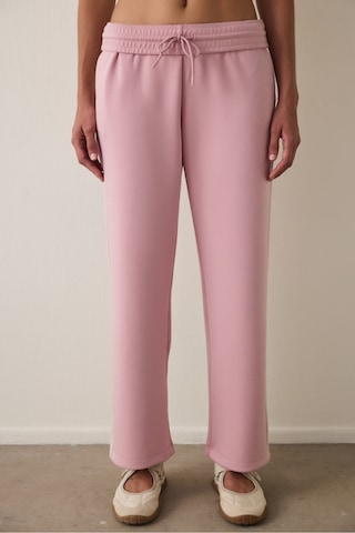 Penti Lila Silky Feel Normal Bel Parçalı Eşofman Altı