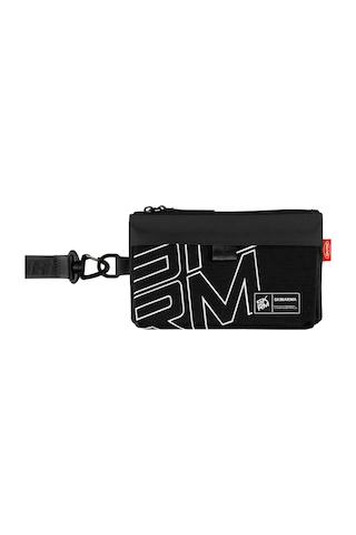 Skinarma Clutch Jager Boyun Askı Kayışlı Çapraz Vücut Çantası Siyah