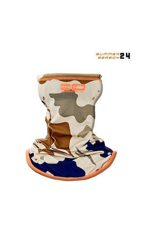 Fujin Pro Angler Neck Gaiter Boyunluk Natural Camo Çok Renkli