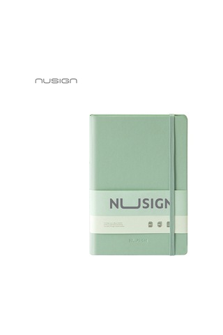 Nusıgn A5 Deri Dokulu Çizgili Defter 80 G/m² 96 Yaprak Yeşil