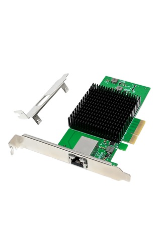St7406 Pcıe X4 Marvell Aqc107 Sıngle-10gbe Ethernet Kartı