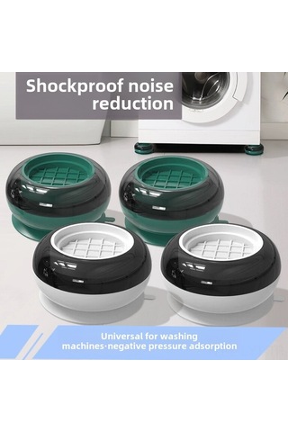 Youtek Ev Aletleri İçin Taşınabilir Yüksek Dayanıklı Anti-skayma Standı - Yük Taşıma, Şok Emme, Evde Kolay Kullanım Yeşil 4'lü Paket Diğer