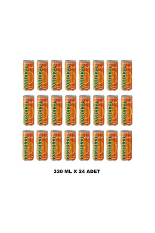 Meysu Portakal Aromalı Gazoz 330 Ml X 24 Adet
