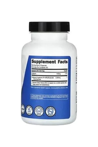 Nutricost, Hmb, B-hydroxy-b-methylbutyrate, 1000 Mg, 120 Capsules