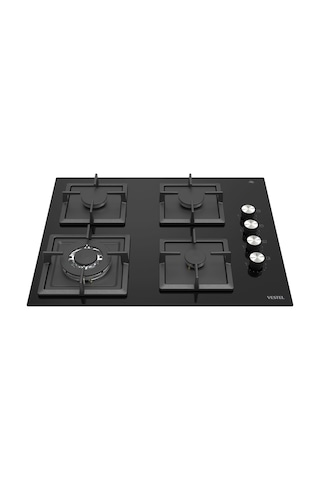 Vestel AO-6510419 S DG DWK 65 CM 4 Gözü Gazlı 1 Gözü Wok'lu Ankastre Ocak