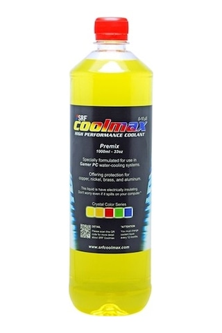 Srf Coolmax Bilgisayar Soğutma Sıvısı 1000ML Kristal Sarı