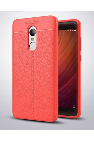 Xiaomi Redmi Note 4x Kılıf Zore Niss Silikon Kapak Kırmızı