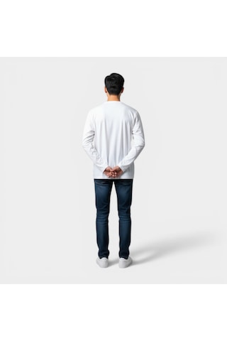 Lumberjack Mb Facts 14ljk-12829 5pr Beyaz Erkek Sweatshırt Beyaz
