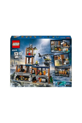 Lego Polis Hapishane Adası, 7 Yaş Ve Üzeri İçin Eğlenceli Oyuncak Seti