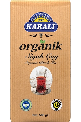 Karali Organik Siyah Dökme Çay 500 G
