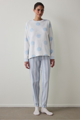 Penti Gardenya Magic Puantiyeli Pijama Üstü