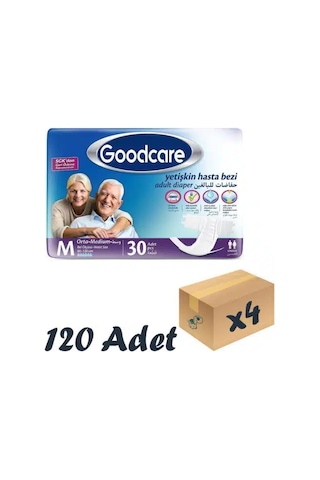 Goodcare Bel Bantlı Yetişkin Hasta Bezi Medium 4 x 30'lu 120 Adet