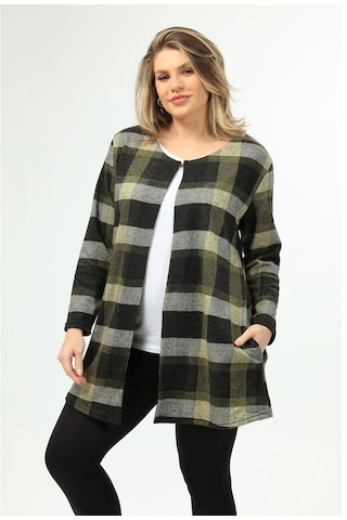Desenli Büyük Beden Sweatshirt 27B-1939 552177863 Çok Renkli