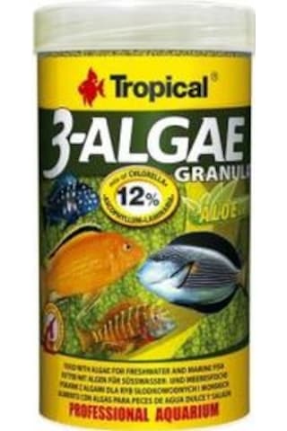 Tropical 3 Algae Gran 100 G Bitkisel Çiklet Tropheus Balık Yemi Tropical 3 Algae Gran 100 G Bitkisel Çiklet Tropheus Balık Yemi