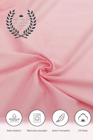 %100 Organik Pamuk Penye Lastikli Bebek Çarşafı