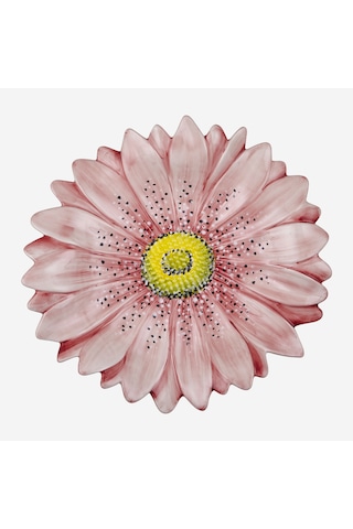 Pembe Seramik Servis Tabağı 42 Cm