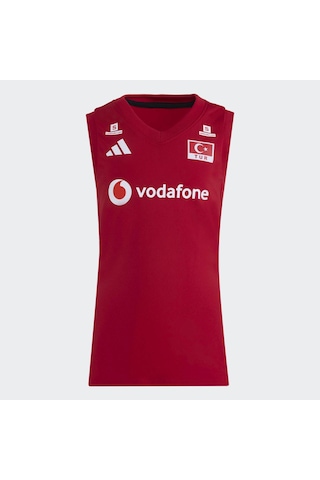 Adidas Türkiye Voleybol Milli Takımı Çocuk Kırmızı Voleybol Forması Kn1104