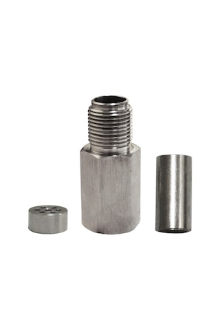 Suofeng Gümüş Metal Oksijen Sensörü Filtreli Otomobil Aksesuarı M18 1.5 Evrensel Uyumlu