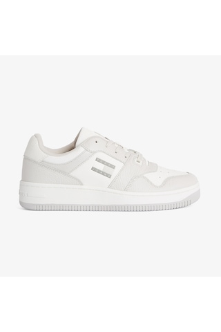 Tommy Hilfiger Tjm Retro Basket Cupsole Tumble Erkek Gri Sneaker 026 Em0em01513 Gri