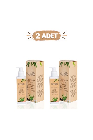 Rosemix - 639 - - Alovera Krem Peeling 120 Ml - 2 Adetlik - Shophnrl - Set Ürün
