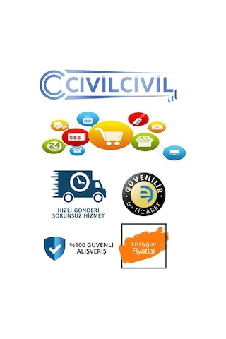 Essafe Ge 4601-1 Kafa Lambası Için Klips 5 Adet