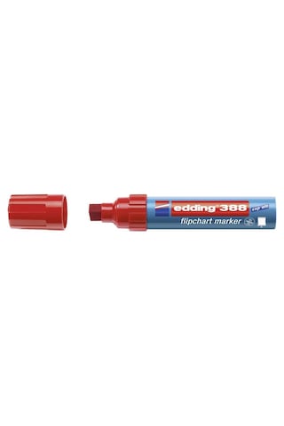 Flipchart Marker Edding 388, 4-12 Mm, Kırmızı
