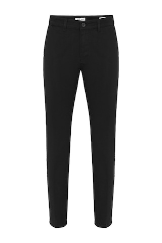 Süvari Siyah Regular Armürlü Pantolon Siyah