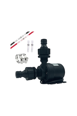 Sones 8 M Kaldırma Kapasiteli Paslanmaz Çelik Şaft Çekirdekli Fırçasız Motorlu Takviye Pompası, Özellikler: Dc24v Dc Dişi Konnektör