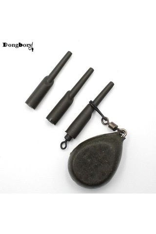 20 Adet Sazan Balıkçılık Güvenli Bölge Run Rig Kauçuk Kol Döner Konnektör Koşu Rig Sazan Kaba Balıkçılık Aksesuarları