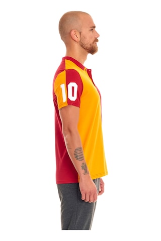 Gsstore Galatasaray Metin Oktay Polo T-shirt E88083 Sarı - Kırmızı