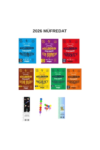 Ankara Güçlendiren 5. Sınıf Tüm Dersler 7 Kitap Uzay+tırtıl A.+emoji K. 2026 Maarif Modeli