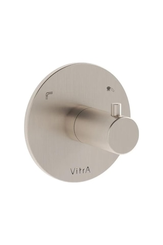 VitrA Origin A4285734 Ankastre Banyo Bataryası 2 Yollu Yönlendirici Sıva Üstü Nikel
