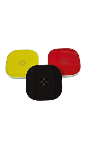 Kablosuz Şarj Pedi Wireless Charging Pad Kırmızı