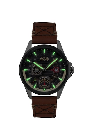 Avı-8 Hawker Harrier Av-4098-02 Erkek Kol Saati Metalik Gri