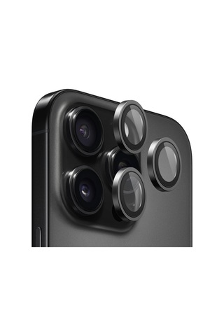 Blueo Apple Uyumlu   iPhone 16 Pro Max & 16 Pro 99 Anti-reflective Siyah